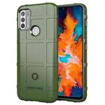 For Motorola Moto G50 Full Coverage Shockproof TPU Case(Green)