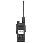 RETEVIS RT82 136-174&400-480MHz 3000CHS Dual Band DMR Digital Waterproof Two Way Radio Handheld Walkie Talkie, US Plug(Black)