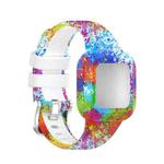 For Garmin Vivofit JR3 Silicone Printing Watch Band(Painted)