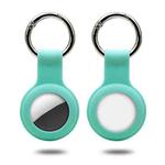 Silicone Case with Keychain Ring for AirTag(Mint Green)
