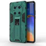 For Huawei Mate 40 Pro Supersonic PC + TPU Shock-proof Protective Case with Holder(Green)