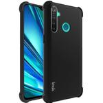 For OPPO Realme 5 Pro Four Corners Anti-Fall All-Inclusive Shockproof Airbag TPU Protective Case(Metal Black)