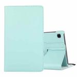 For Samsung Galaxy A7 Lite T220 360 Degree Rotation Litchi Texture Flip Leather Case with Holder(Sky Blue)