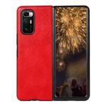 For Xiaomi Mi Mix Fold Crazy Horse Texture Leather Protective Case(Red)