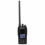 RETEVIS RT52 136-174MHz+400-470MHz 4000CHS Digital Dual Band Two Way Radio Handheld Walkie Talkie with GPS Function(Black)