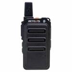 1 Pair RETEVIS RT19 22CHS FRS Two Way Radio Handheld Walkie Talkie, US Plug(Black)