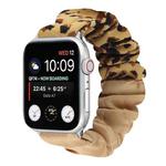 Butterfly Pattern Hair Ring Cloth Watch Band For Apple Watch Series 7 41mm / 6 & SE & 5 & 4 40mm / 3 & 2 & 1 38mm(G)