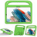 For Samsung Galaxy Tab A7 10.4 (2020) T500 / Galaxy Tab S6 T860 / Galaxy Tab S5e T720 / Galaxy Tab S6 Lite P610 Handle Portable EVA Shockproof Anti Falling Protective Case with Triangle Holder(Green)