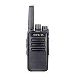 1 Pair RETEVIS RT68 2W 16CHS FRS Two Way Radio Handheld Walkie Talkie, US Plug(Black)