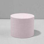 7.6 x 6cm Cylinder Geometric Cube Solid Color Photography Photo Background Table Shooting Foam Props (Pink)