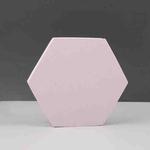 18 x 2cm Hexagon Geometric Cube Solid Color Photography Photo Background Table Shooting Foam Props (Pink)