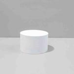 10 x 6cm Cylinder Geometric Cube Solid Color Photography Photo Background Table Shooting Foam Props(White)