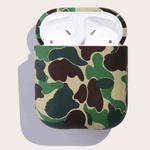 Camouflage Series Earphone Protective Case For AirPods 1 / 2(Army Green)