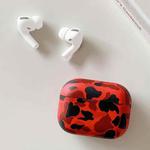 Camouflage Series Earphone Protective Case For AirPods Pro(Red)