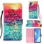 For Xiaomi Mi 11 Lite 3D Painting Horizontal Flip Leather Case with Holder & Card Slot & Wallet & Lanyard(Chasing Dreams)