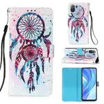 For Xiaomi Mi 11 Lite 3D Painting Horizontal Flip Leather Case with Holder & Card Slot & Wallet & Lanyard(Wind Chimes)