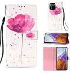 For Xiaomi Mi 11 Pro 3D Painting Horizontal Flip Leather Case with Holder & Card Slot & Wallet & Lanyard(Flower)