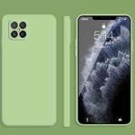 For Huawei nova 8 SE Solid Color Imitation Liquid Silicone Straight Edge Dropproof Full Coverage Protective Case(Matcha Green)