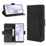 For Huawei P50 Skin Feel Calf Pattern Horizontal Flip Leather Case with Holder & Card Slots & Photo Frame(Black)