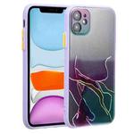 For iPhone 11 Ink Painting Style TPU Protective Case (Ink Colorful)
