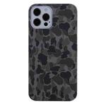 For iPhone 11 Camouflage TPU Protective Case (Black)
