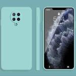 For Xiaomi Redmi K30 Pro Solid Color Imitation Liquid Silicone Straight Edge Dropproof Full Coverage Protective Case(Sky Blue)