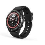 G1 1.28 inch TFT Screen IP67 Waterproof Smart Watch, Support Bluetooth Call / Heart Rate Monitoring / Blood Pressure Monitoring, Style: Silicone Strap(Black)