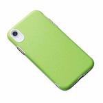 For iPhone XR Business Cross Texture PC Protective Case(Green)