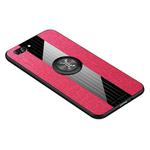 For Huawei nova 2s XINLI Stitching Cloth Textue Shockproof TPU Protective Case with Ring Holder(Red)