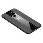For Huawei Mate 20 XINLI Stitching Cloth Textue Shockproof TPU Protective Case(Grey)