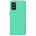 For OnePlus 9R NILLKIN Frosted Concave-convex Texture PC Protective Case(Mint Green)