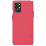 For OnePlus 9R NILLKIN Frosted Concave-convex Texture PC Protective Case(Red)