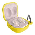 For Samsung Galaxy Buds Live / Pro Bluetooth Earphone Silicone Protective Case with Hook(Yellow)