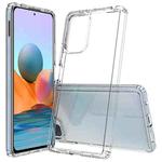 For Xiaomi Redmi Note 10 Pro Shockproof Scratchproof TPU + Acrylic Protective Case(Transparent)