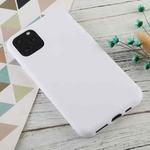 For iPhone 11 Pro Max Candy Color TPU Case(White)