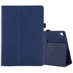 Litchi Texture Horizontal Flip Leather Case with Holder For iPad 10.5 / iPad 10.2 2021 / 2020 / 2019(Blue)