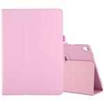 Litchi Texture Horizontal Flip Leather Case with Holder For iPad 10.5 / iPad 10.2 2021 / 2020 / 2019(Pink)