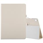 Litchi Texture Horizontal Flip Leather Case with Holder For iPad 10.5 / iPad 10.2 2021 / 2020 / 2019(White)