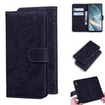 For OPPO A92S / Reno4 Z 5G Tiger Embossing Pattern Horizontal Flip Leather Case with Holder & Card Slots & Wallet(Black)