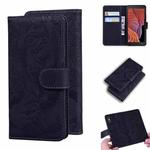 For Samsung Galaxy Xcover 5 Tiger Embossing Pattern Horizontal Flip Leather Case with Holder & Card Slots & Wallet(Black)
