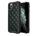 For iPhone 11 Pro Max 3D Embossed PU + PC + TPU Skidproof Shockproof Case (Green)