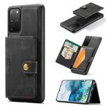 For Samsung Galaxy S20+ JEEHOOD Retro Magnetic Detachable Protective Case with Wallet & Card Slot & Holder(Black)
