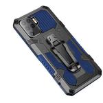 For OPPO A94 Armor Warrior Shockproof PC + TPU Protective Case(Blue)
