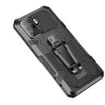 For OPPO A94 Armor Warrior Shockproof PC + TPU Protective Case(Gray)