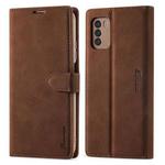 For Xiaomi Poco M3 / Redmi 9T / 9 Power Forwenw F1 Series Matte Strong Magnetism Horizontal Flip Leather Case with Holder & Card Slots & Wallet & Photo Frame(Brown)