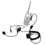 RETEVIS K-C2F 2 Pin PTT Finger Back-hanging Earphone Microphone for H-777/RT-5R/ 888s/UV5R