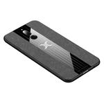 For Huawei Maimang 6 XINLI Stitching Cloth Textue Shockproof TPU Protective Case(Grey)