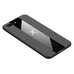 For Huawei Honor 10 XINLI Stitching Cloth Textue Shockproof TPU Protective Case(Grey)