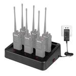 RETEVIS RTC29 Multi-function Interchangeable Slots Six-Way Walkie Talkie Charger for Retevis RT29