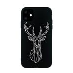 For iPhone 11 Painted Pattern Soft TPU Protective Case(Elk)